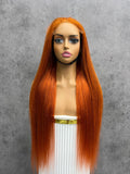200% Ginger Straight HD Lace Color Wig | 5x5,6x6 & 7x7 Closure | 100% Human Hair | Boruihair