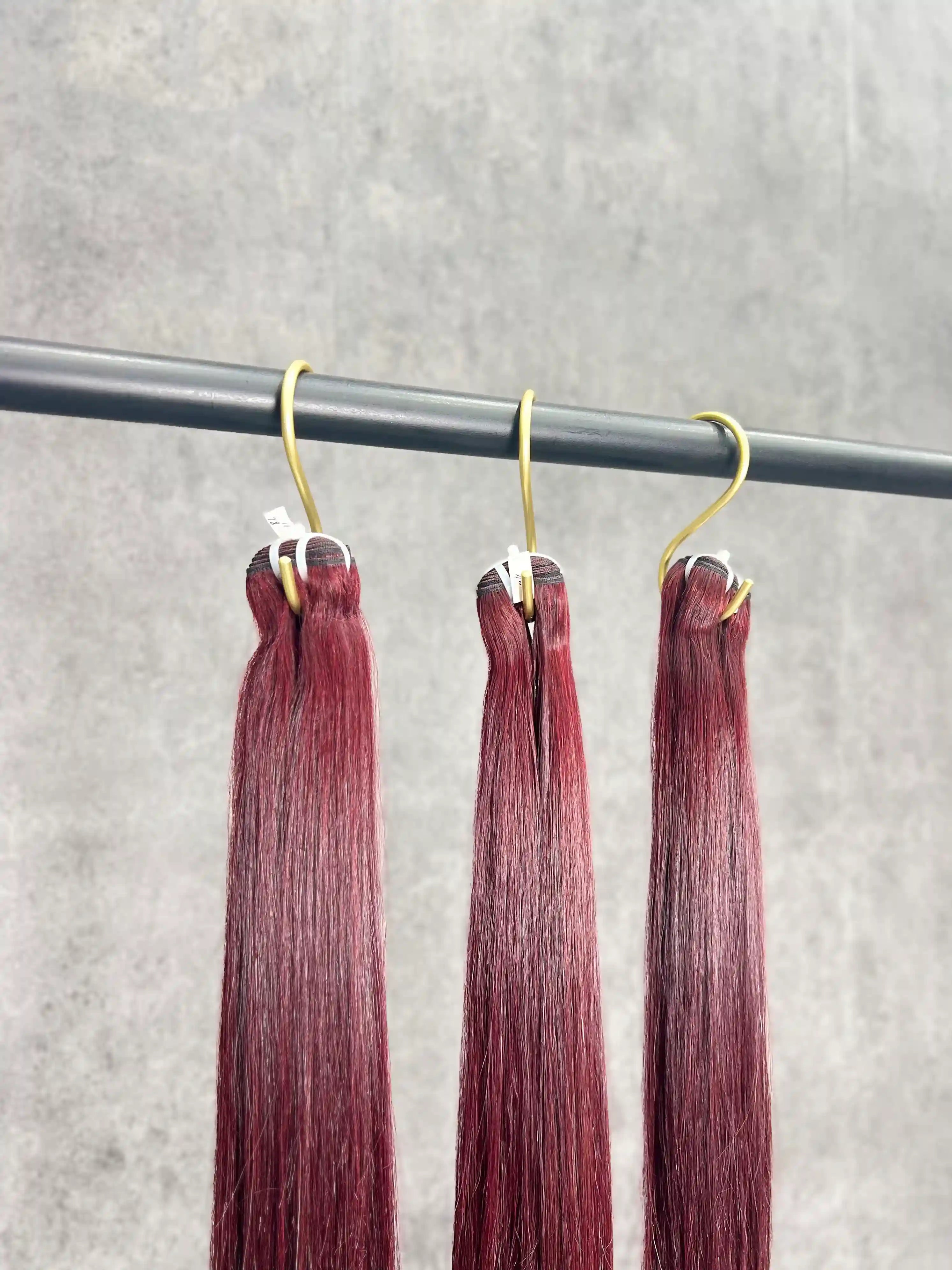 3PCS SDD Vietnamese Bone Straight Color 99J Bundles | 12–26 Inch | Boruihair | 100% Human Hair