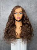4# Body Wave 250% Density HD Closure Lace Color Wig | 5x5,6x6 & 7x7 Closure |  100% Human Hair | Boruihair