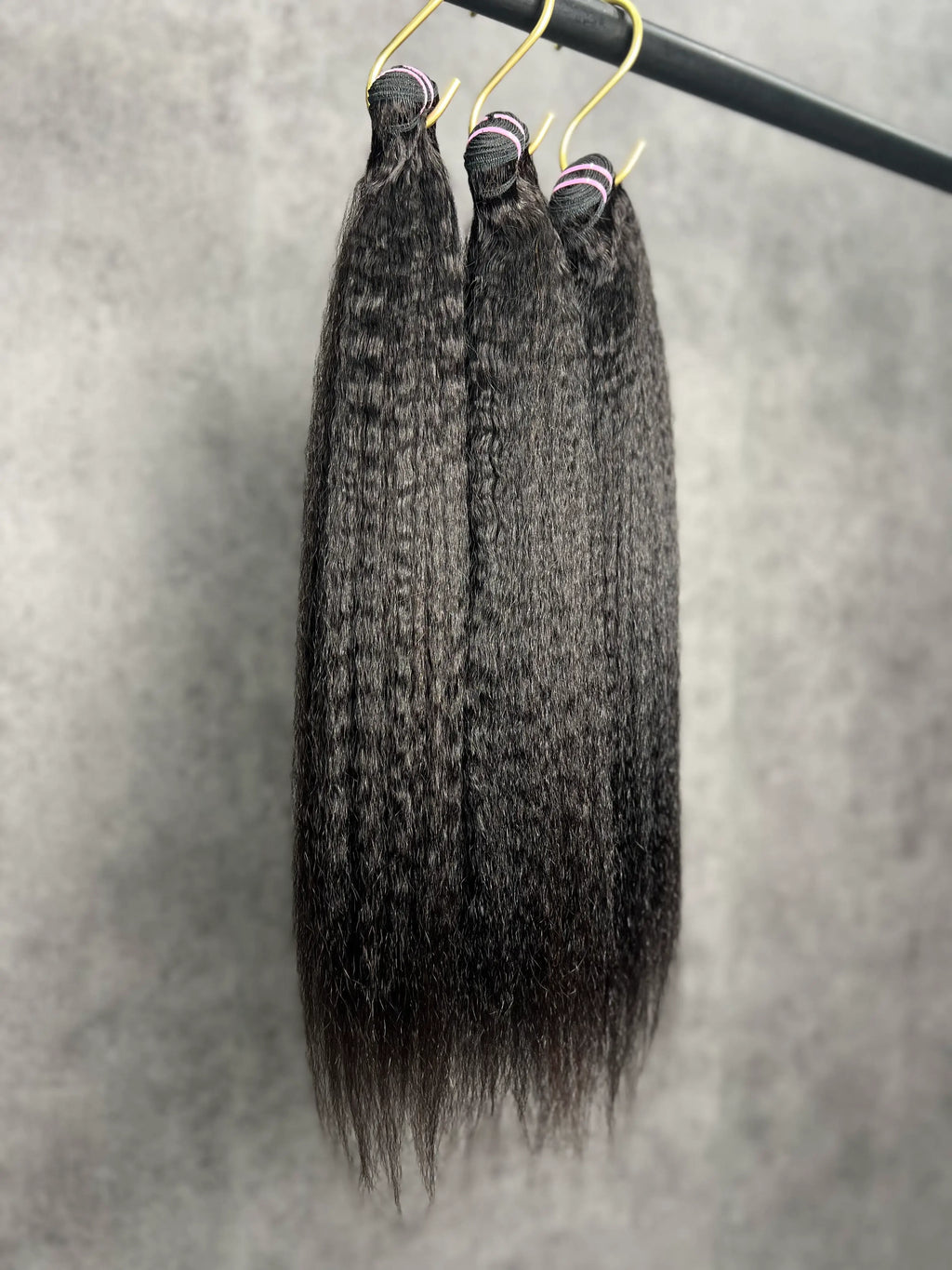 3PCS Kinky Straight Top Virgin Hair Bundles | 12–30 Inch |  Boruihair |  100% Human Hair