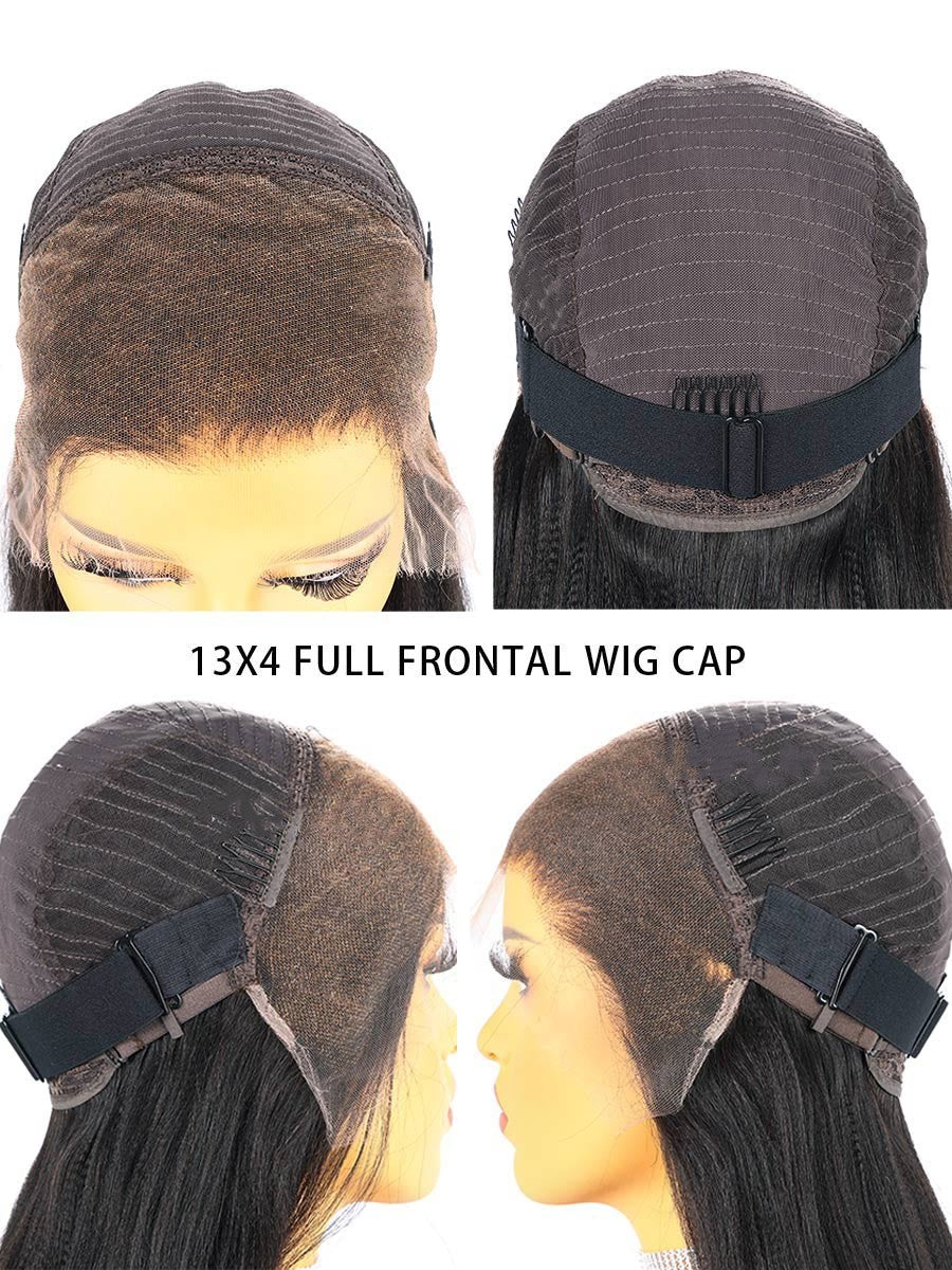 250% HD Lace Frontal Wigs Burmese Curly Undetectable Lace Front Wigs Human Hair