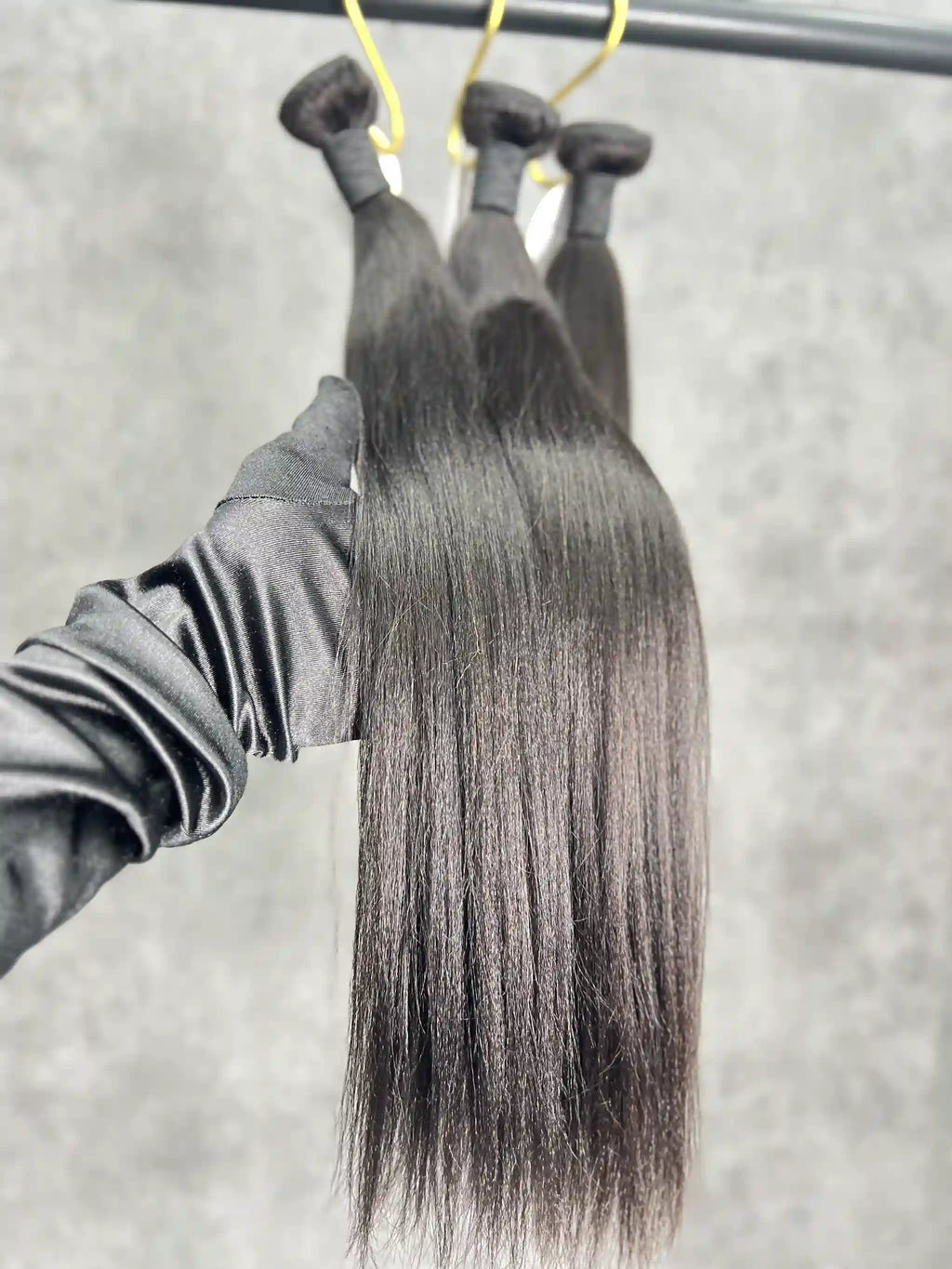 3PCS Yaki Straight Top Virgin Hair Bundles | 12–30 Inch |  Boruihair |  100% Human Hair
