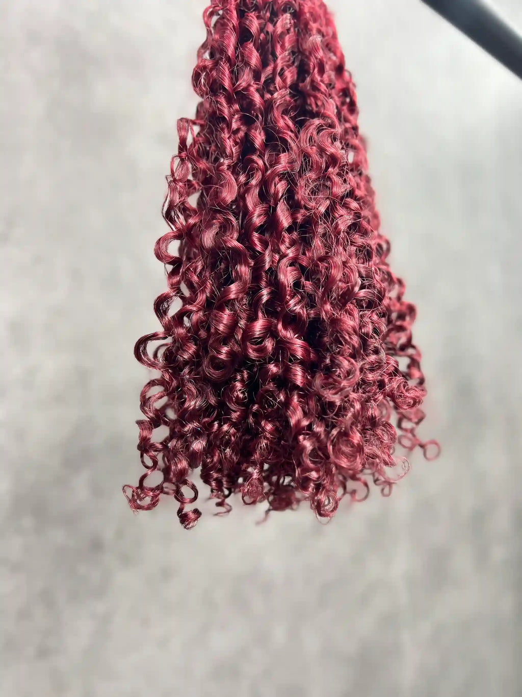1PC Color 99J Pixie Curly SDD Hair Bundles | 12–30 Inch | Boruihair | 100% Human Hair