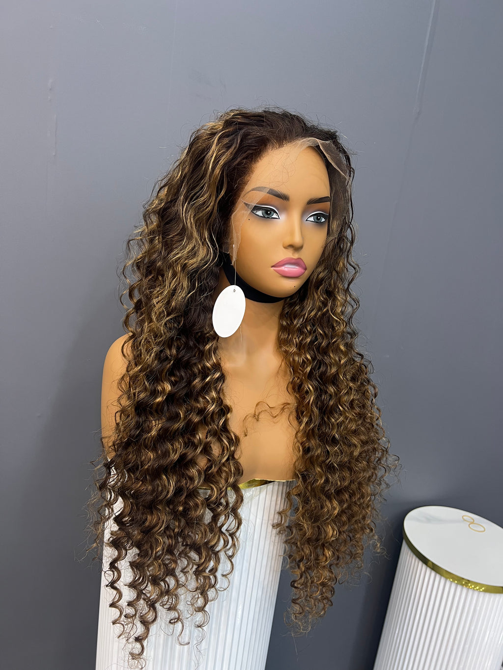 4#/27 Deep Curly 250% Density HD Lace Color Wig | 5x5,6x6 & 7x7 Closure |  100% Human Hair | Boruihair