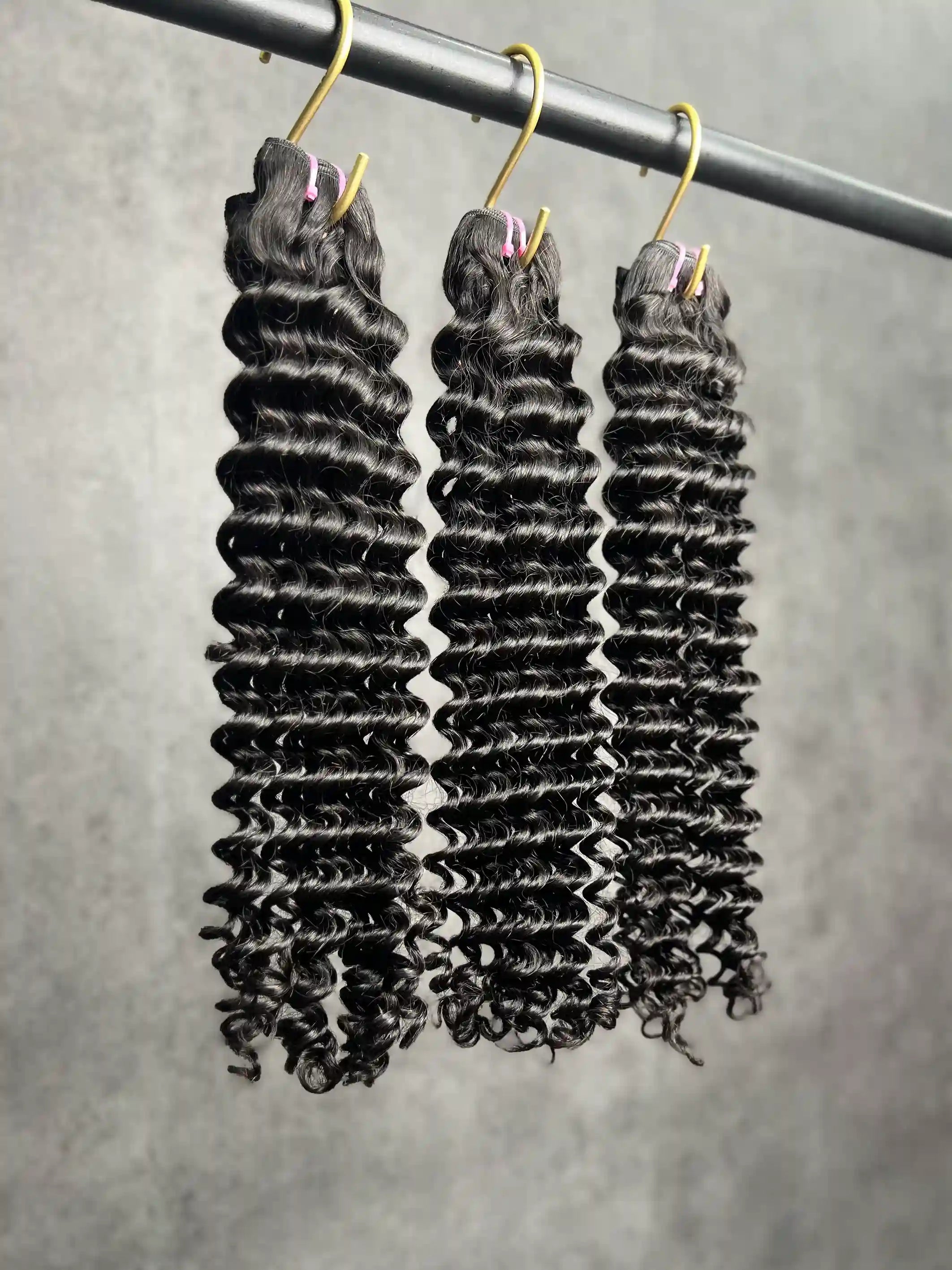 3PCS Deep Wave Top Virgin Hair Bundles | 12–30 Inch |  Boruihair |  100% Human Hair