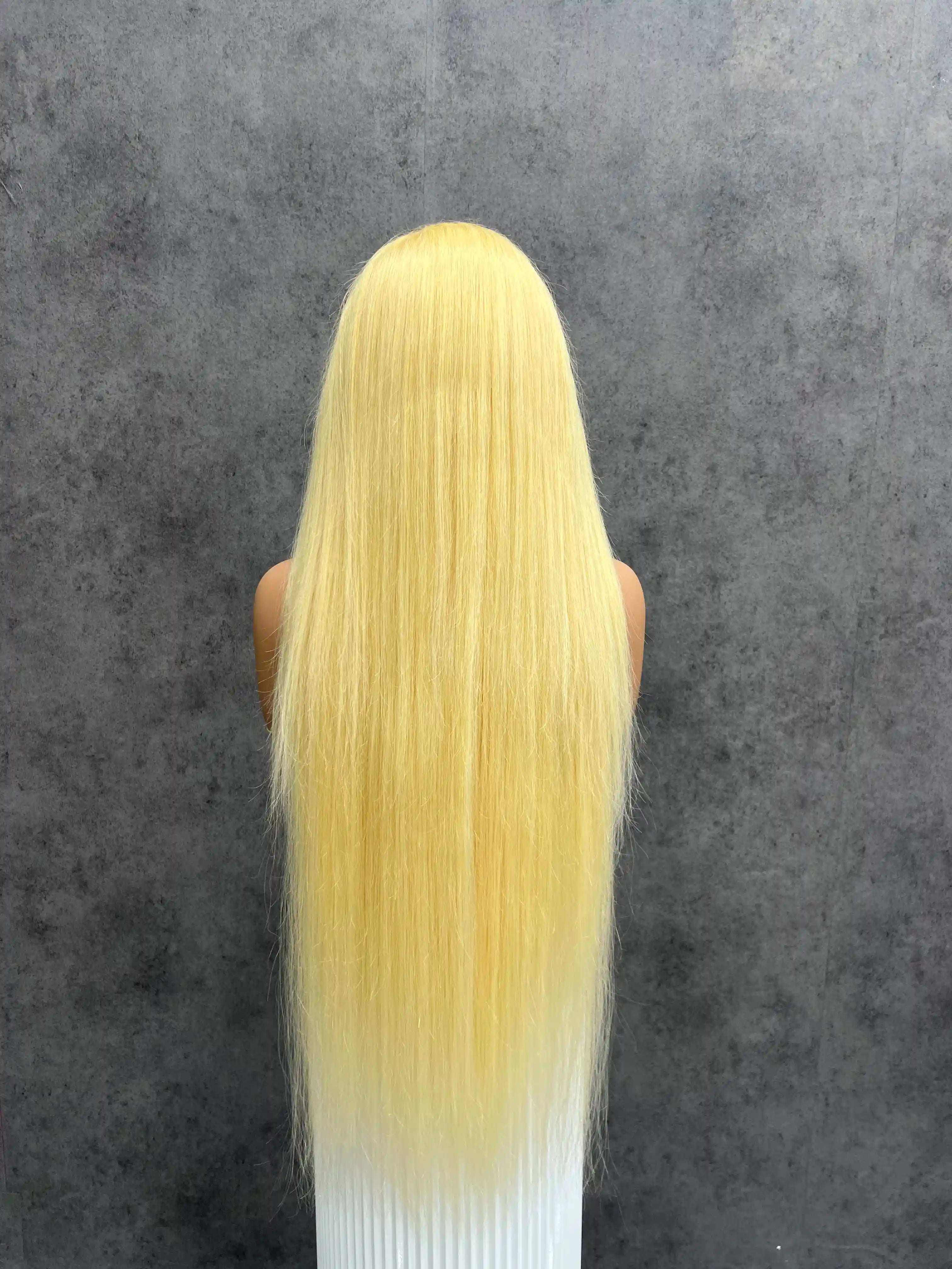 180% Blonde 613# Straight HD Lace Color Wig | 13x4,13x6 Frontal | 100% Human Hair | Boruihair