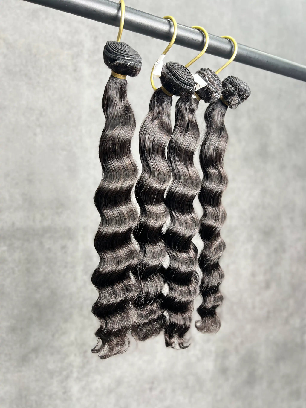 4PCS Indian wavy Top Vrigin Hair Bundles | 12–30 Inch |Boruihair | 100% Human Hair