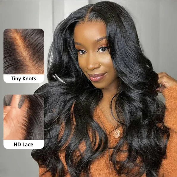 13x6 Body Wave Glueless Lace Wig | HD Lace & Transparent Lace | 200% & 250% Density | Boruihair 100% Human Hair