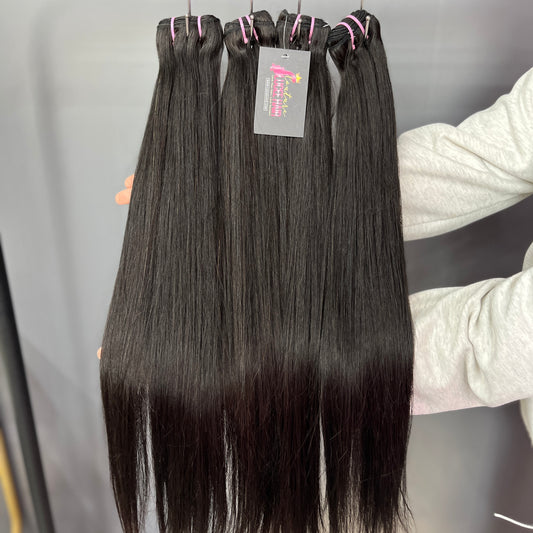 Luceehair 3/4PCS 12A Burmese Mink Hair Straight Bundles
