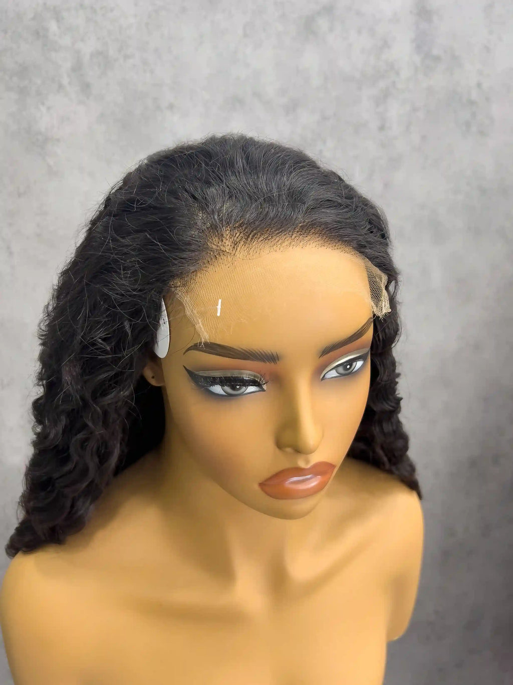 T1B/4# Burmese Curly 250% Density HD Lace Color Wig | 13x4, 13x6 Frontal | 100% Human Hair | Boruihair