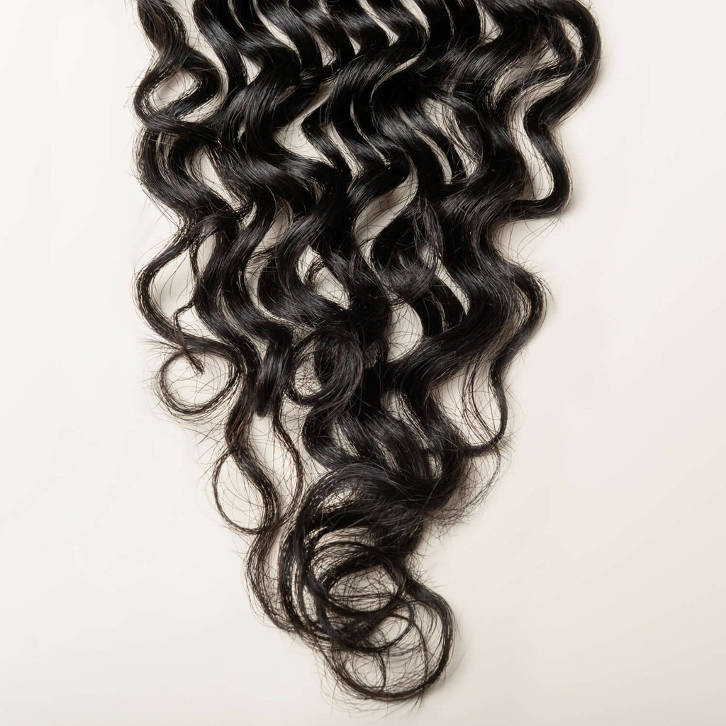 Natural Wave Lace 4x4 & 5x5 Closures | 12–22"| 100% Human Hair | Transparent & HD Lace | Boruihair