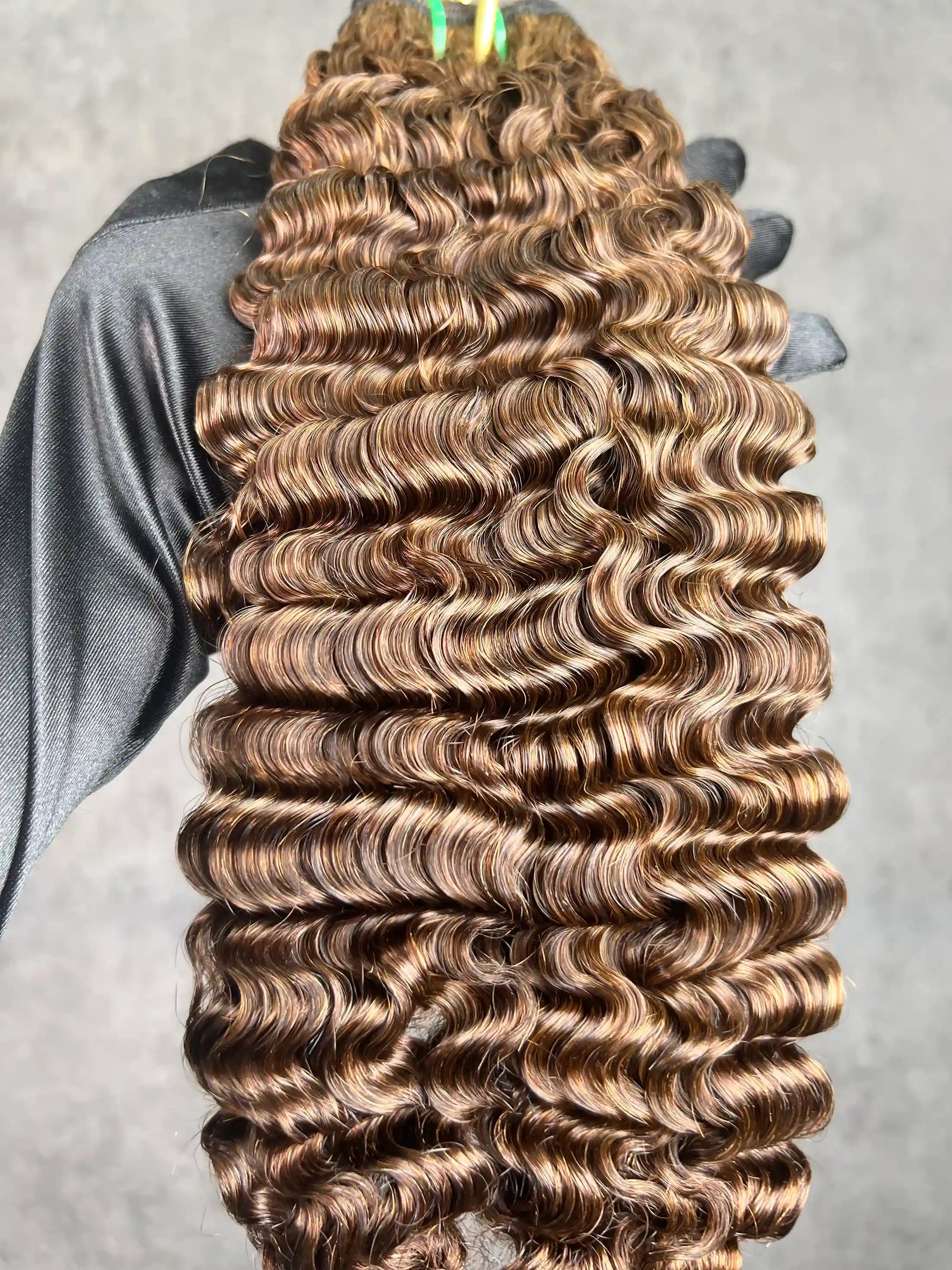 1PC Pixie Curly SDD  4# Color Vietnamese Bundles | 12-24 Inch |  Boruihair | 100% Human Hair