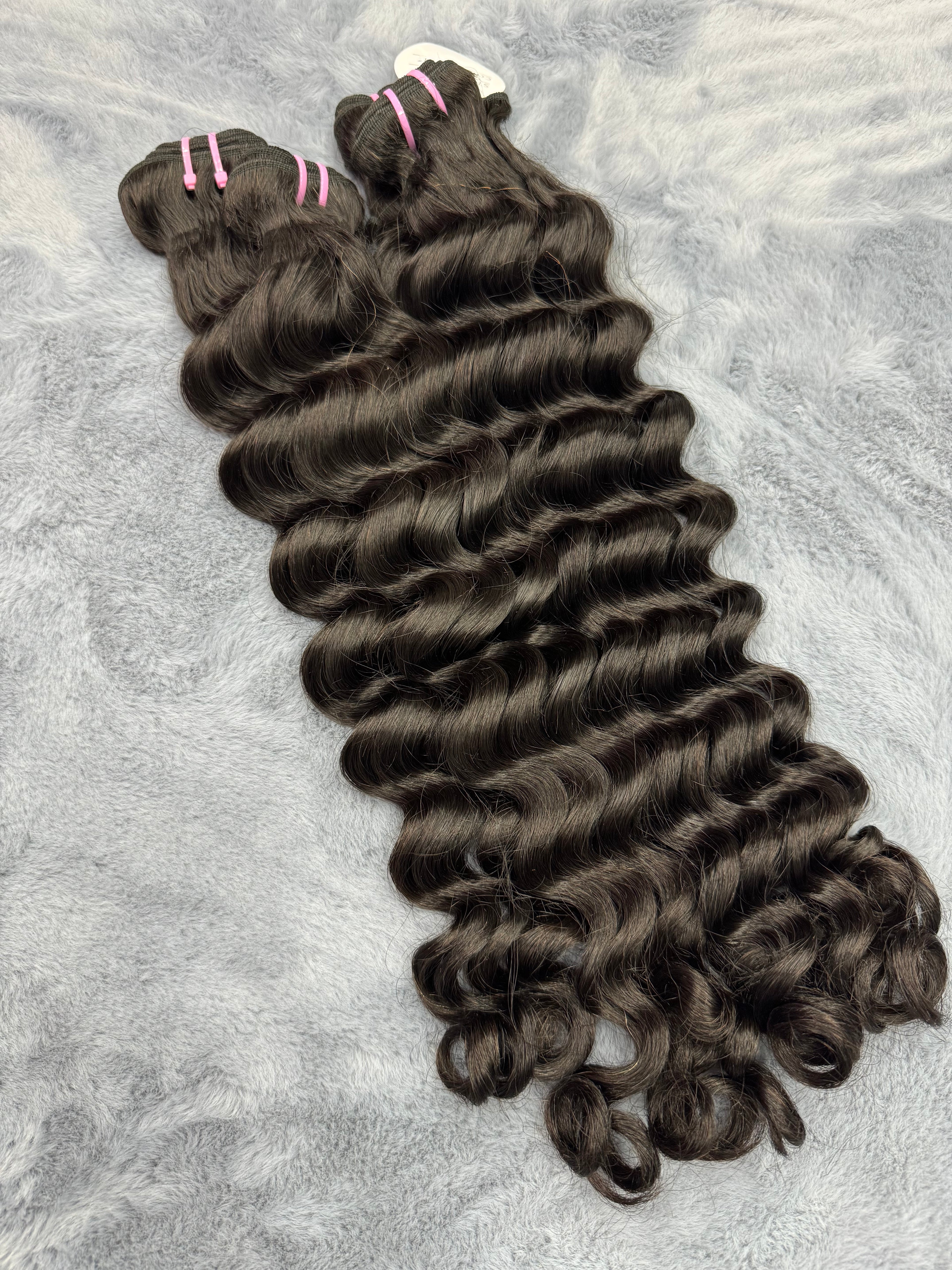 3PCS Loose Deep Top Virgin Hair Bundles | 12–30 Inch |  Boruihair |  100% Human Hair