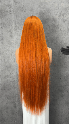 Ginger Straight 250% Density HD Lace Color Wig | 13x4, 13x6 Frontal | 100% Human Hair | Boruihair