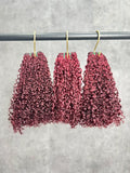 3PCS Super Double Drawn Color 99J Pixie Curly Hair Bundles | 12–30 Inch |  Boruihair | 100% Human Hair