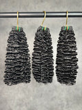 3PCS Super Double Drawn Burmese Curly 1B Vietnamese Hair Bundles | 12–24 Inch |  Boruihair | 100% Human Hair