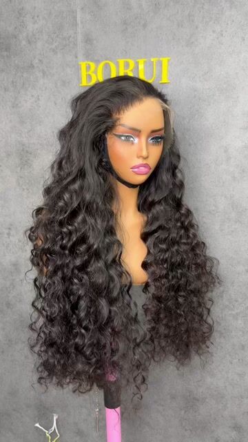 Loose Deep Wave Glueless Lace Wig | HD Lace & Transparent Lace | Pre Bleached Knots Wig | 100% Human Hair | Boruihair