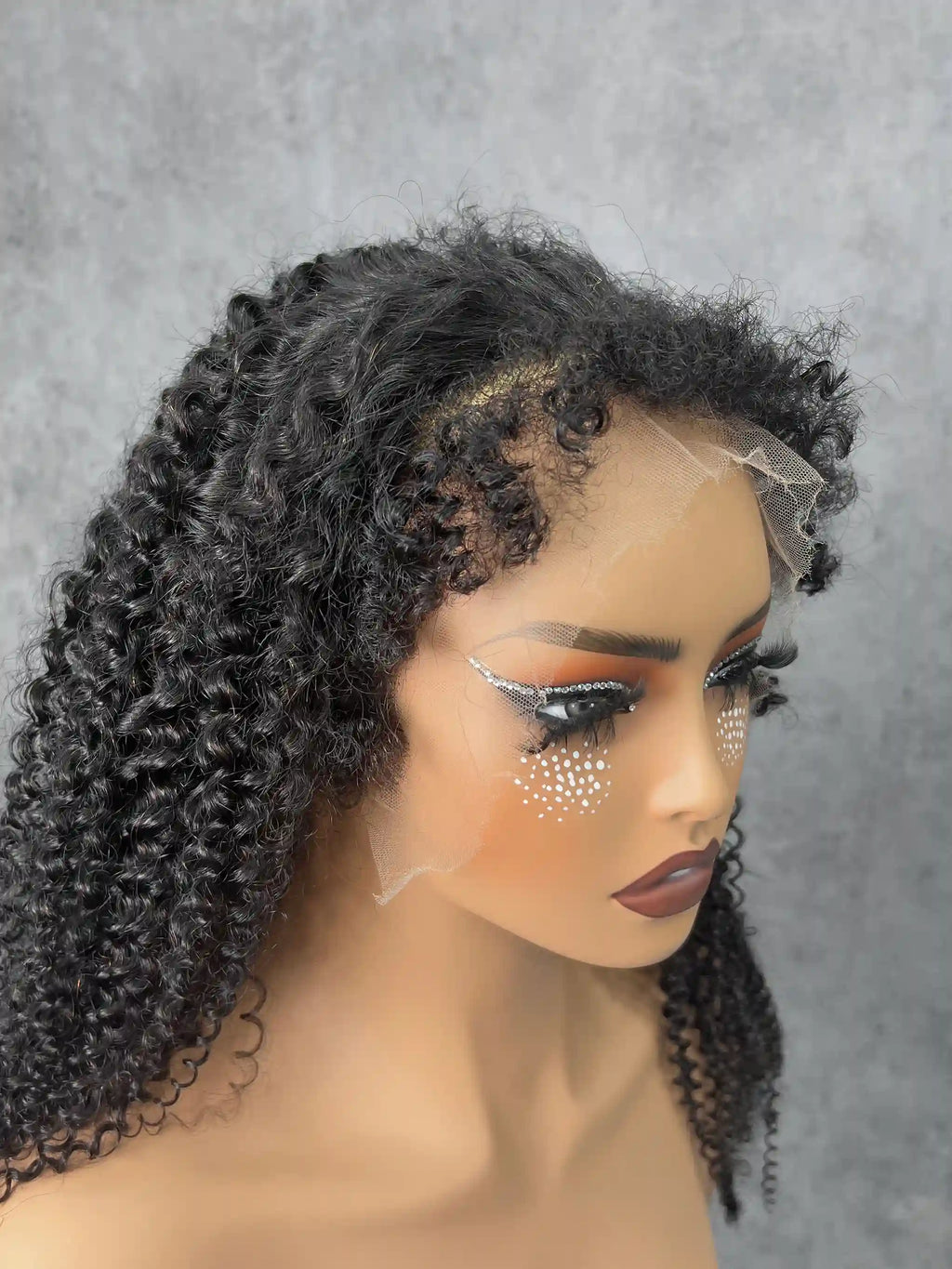 4C Edges Baby Hair Lace Wig | 13x4 & 13x6 HD Lace Frontal Wig| Natural Hairline Kinky Curly Wig