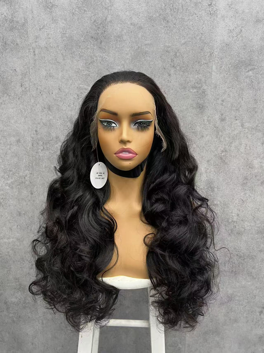 Loose Wave Wand Curls Wig 13x6 Glueless HD Lace Front Human Hair Wig| HD Lace & Transparent Lace | Pre Bleached Knots Wig