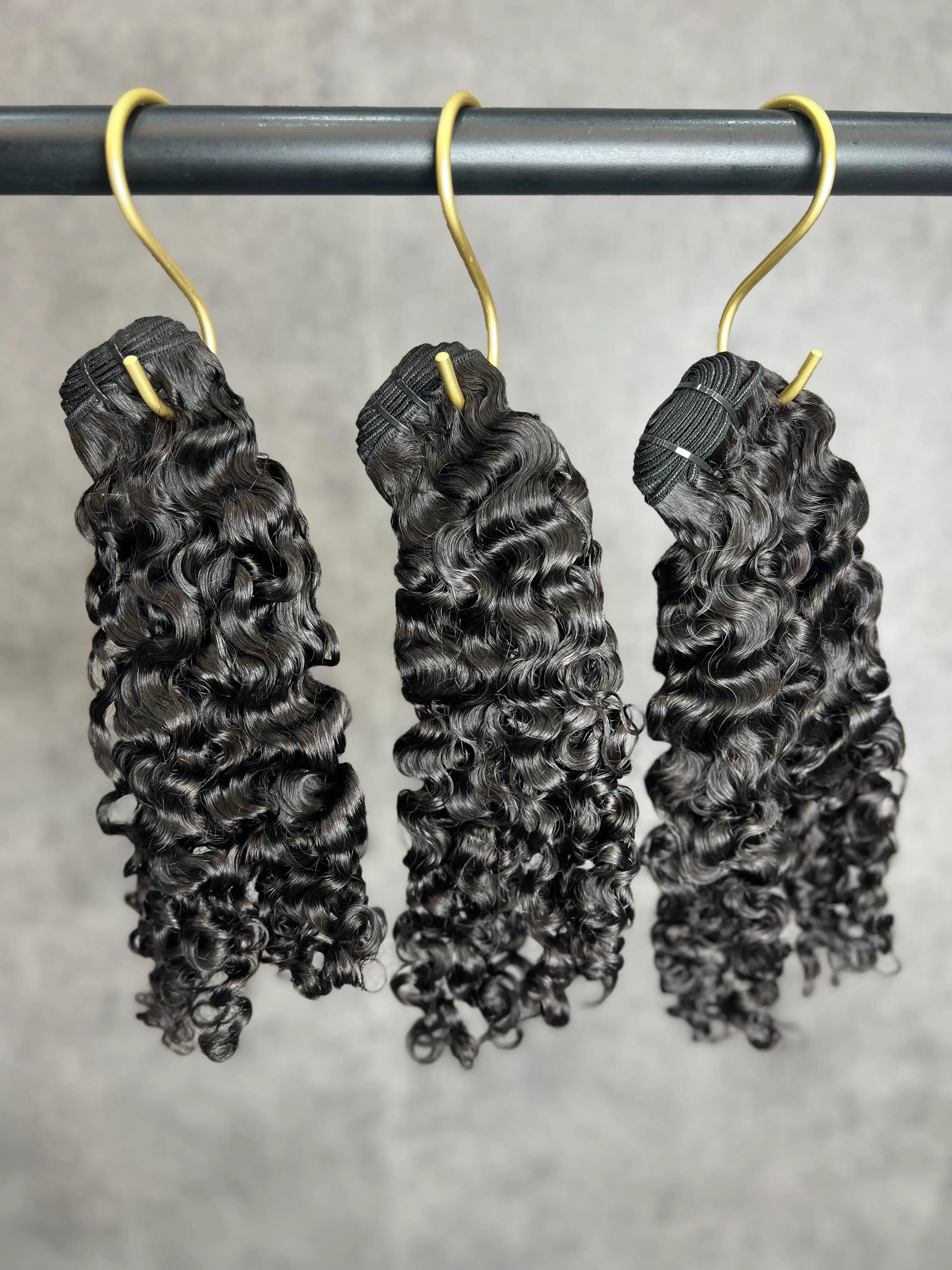 3PCS Burmese Curly B Top Virgin Hair Bundles | 12–30 Inch | Boruihair | 100% Human Hair