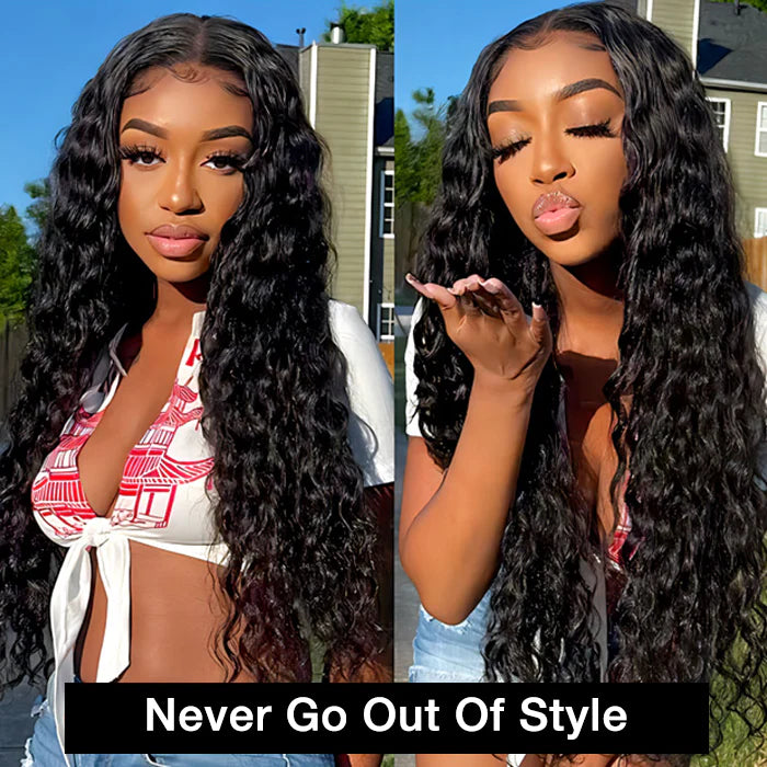 Pre-Bleach Knots Boruihair Deep Wave HD Lace Wig | 5x5,6x6 & 7x7 Closure | 100% Human Hair