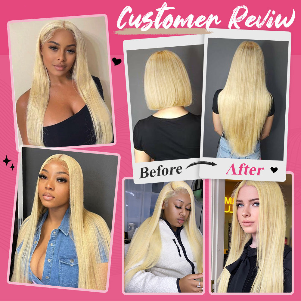 #613 Straight | Clip in Hair | 6Pcs 100g | PU Seamless Clip ins | Extensions Real Human Hair | boruihair