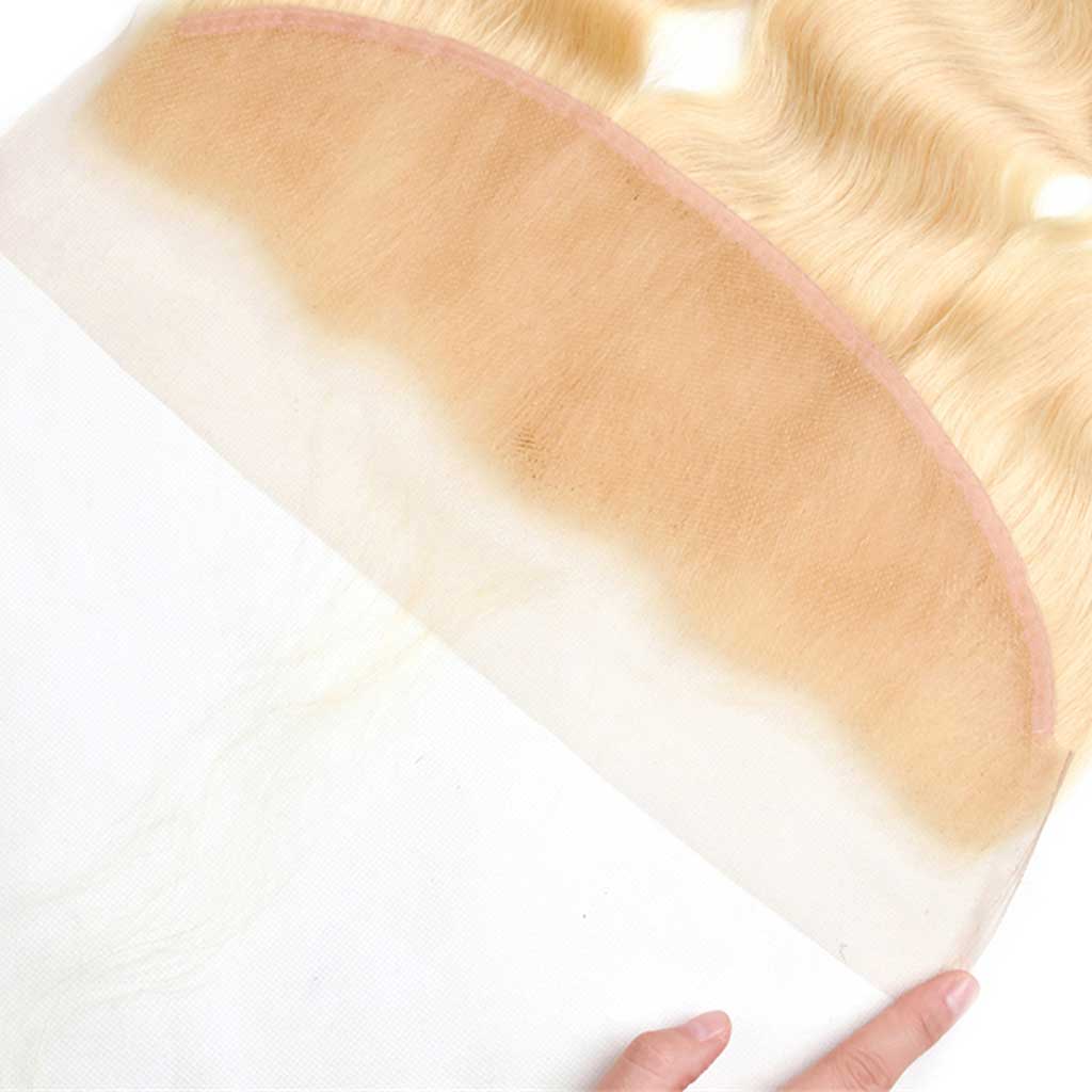 613 Blonde Body Wave 13X4 13X6 HD lace & Transparent Lace Frontal