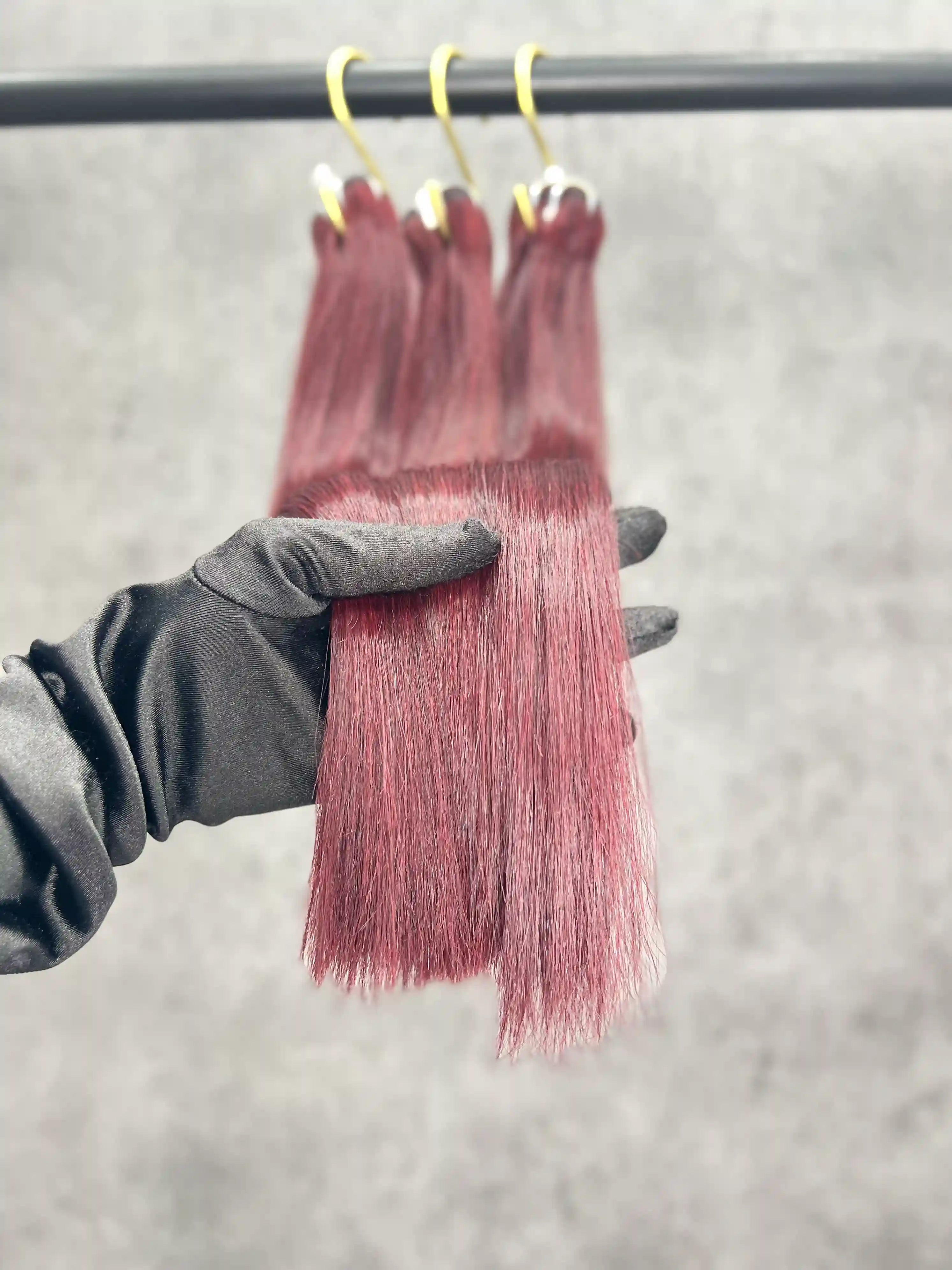 3PCS SDD Vietnamese Bone Straight Color 99J Bundles | 12–26 Inch | Boruihair | 100% Human Hair