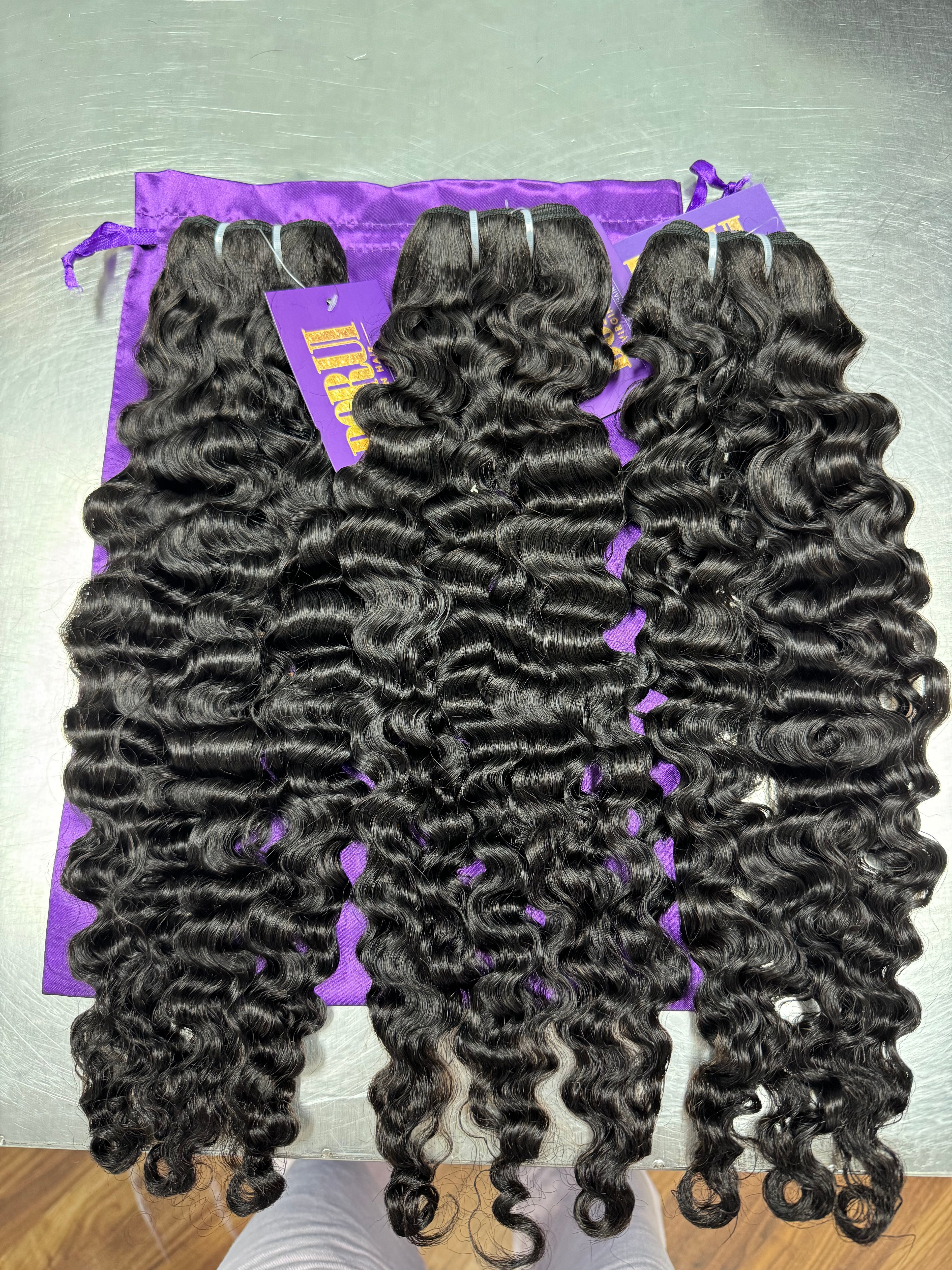 3PCS Burmese Curly A Top Virgin Hair Bundles | 12–30 Inch | Boruihair | 100% Human Hair