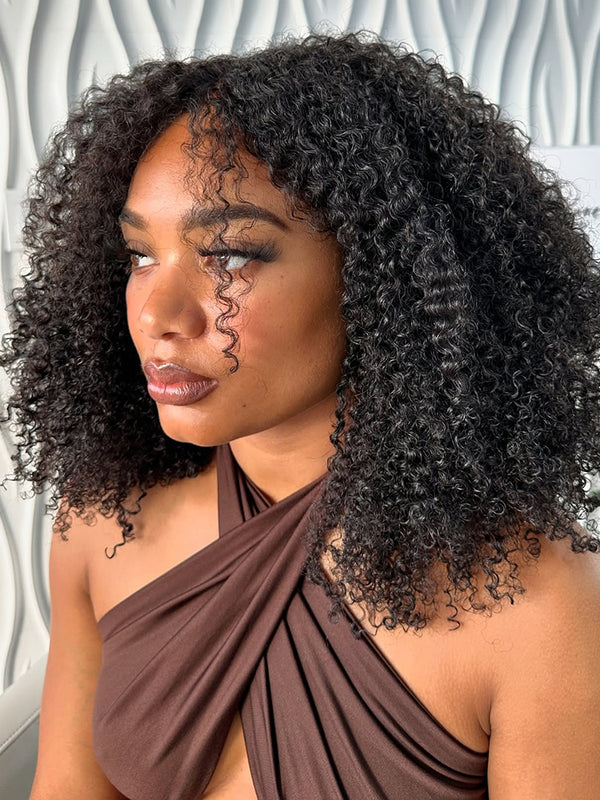 Kinky Curly HD Lace Wig | 180% & 200% | 13x4, 13x6 Frontal | 100% Human Hair | Boruihair