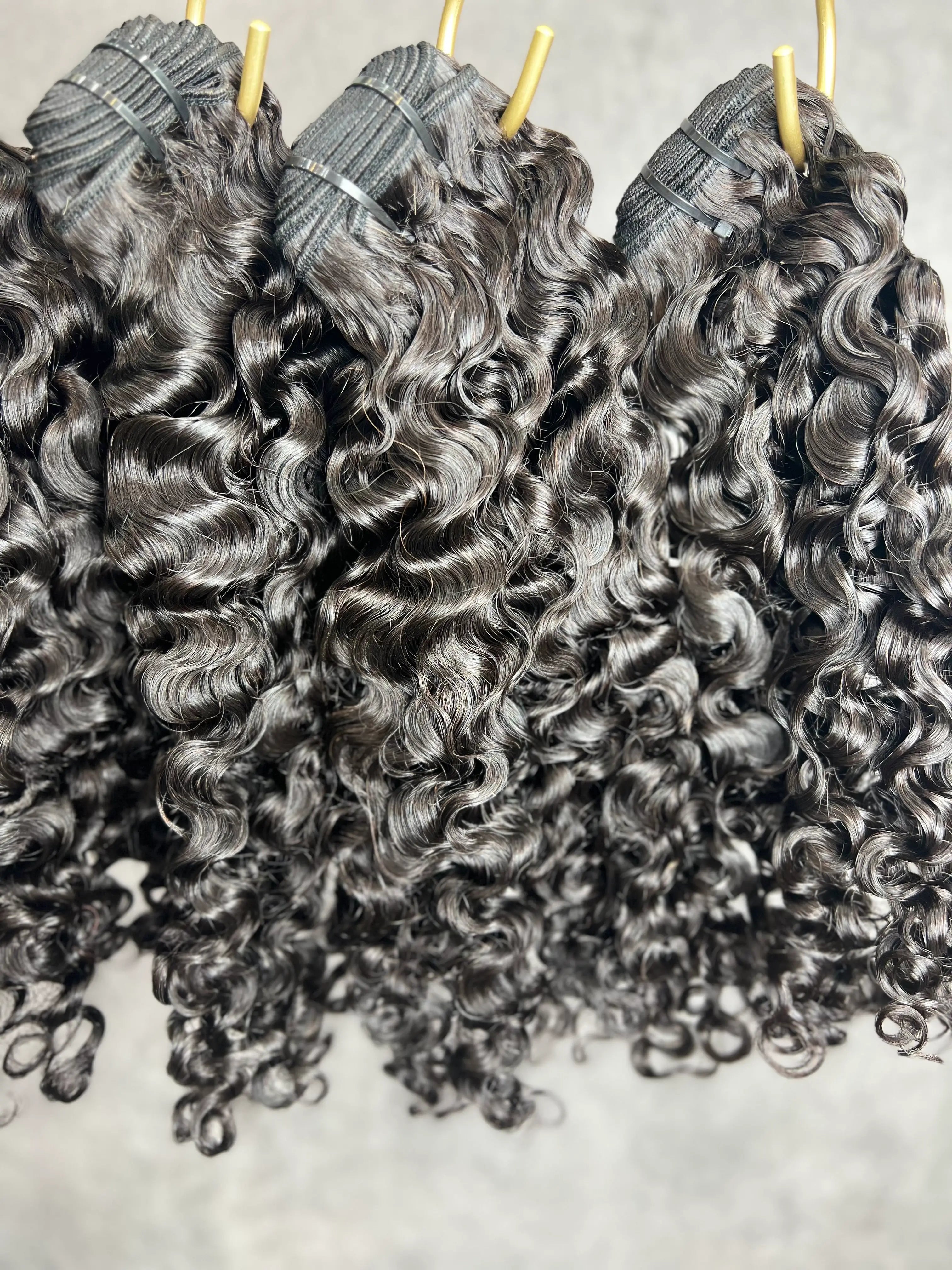 4PCS Burmese Curly B Top Vrigin Hair Bundles | 12–30 Inch | Boruihair | 100% Human Hair