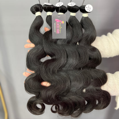 Luceehair 3/4 PCS Top Raw hair Bundles Deals Body Wave