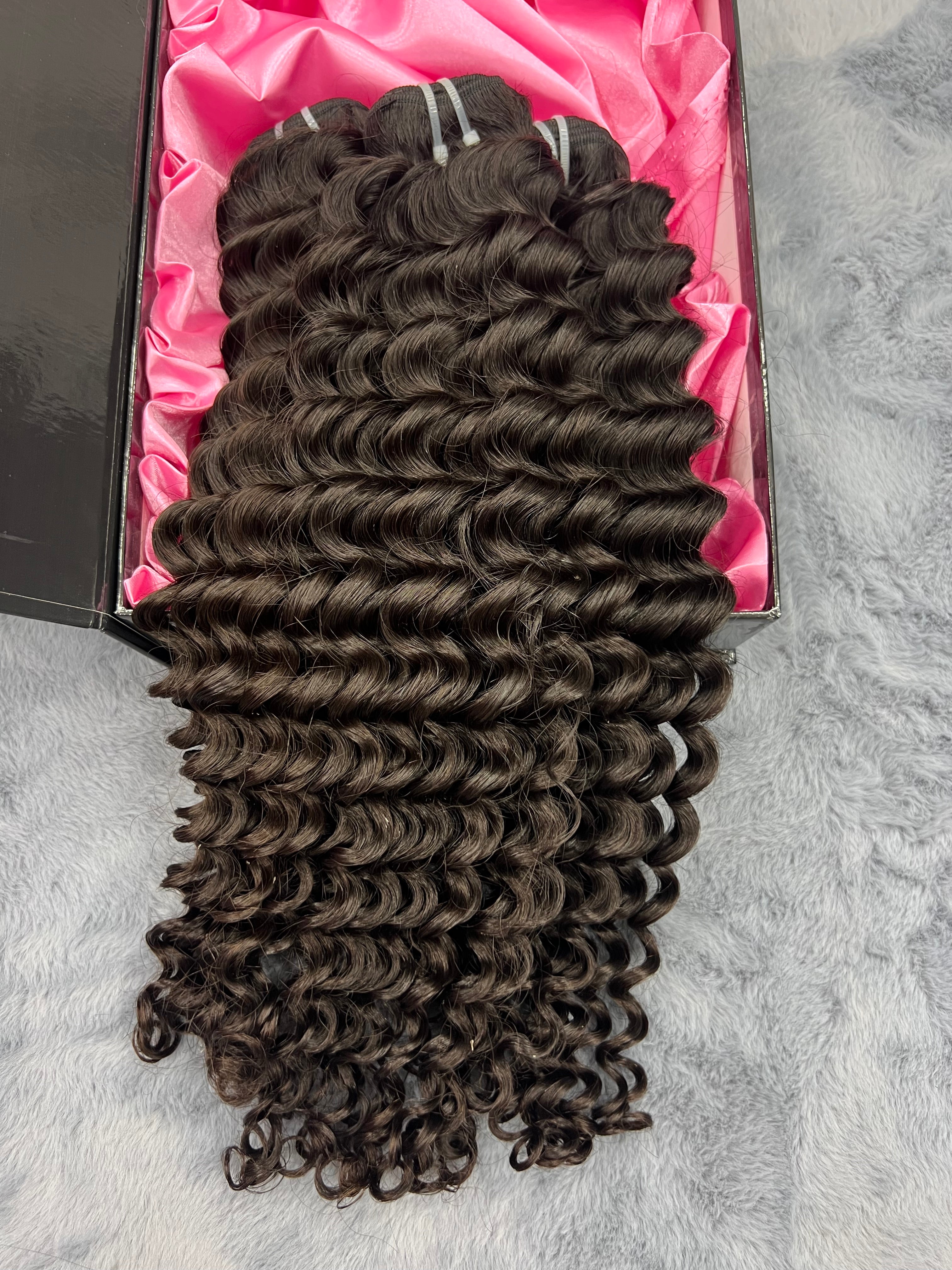 4PCS Water Wave Top Raw Hair Bundles | 12–30 Inch |  Boruihair | 100% Human Hair