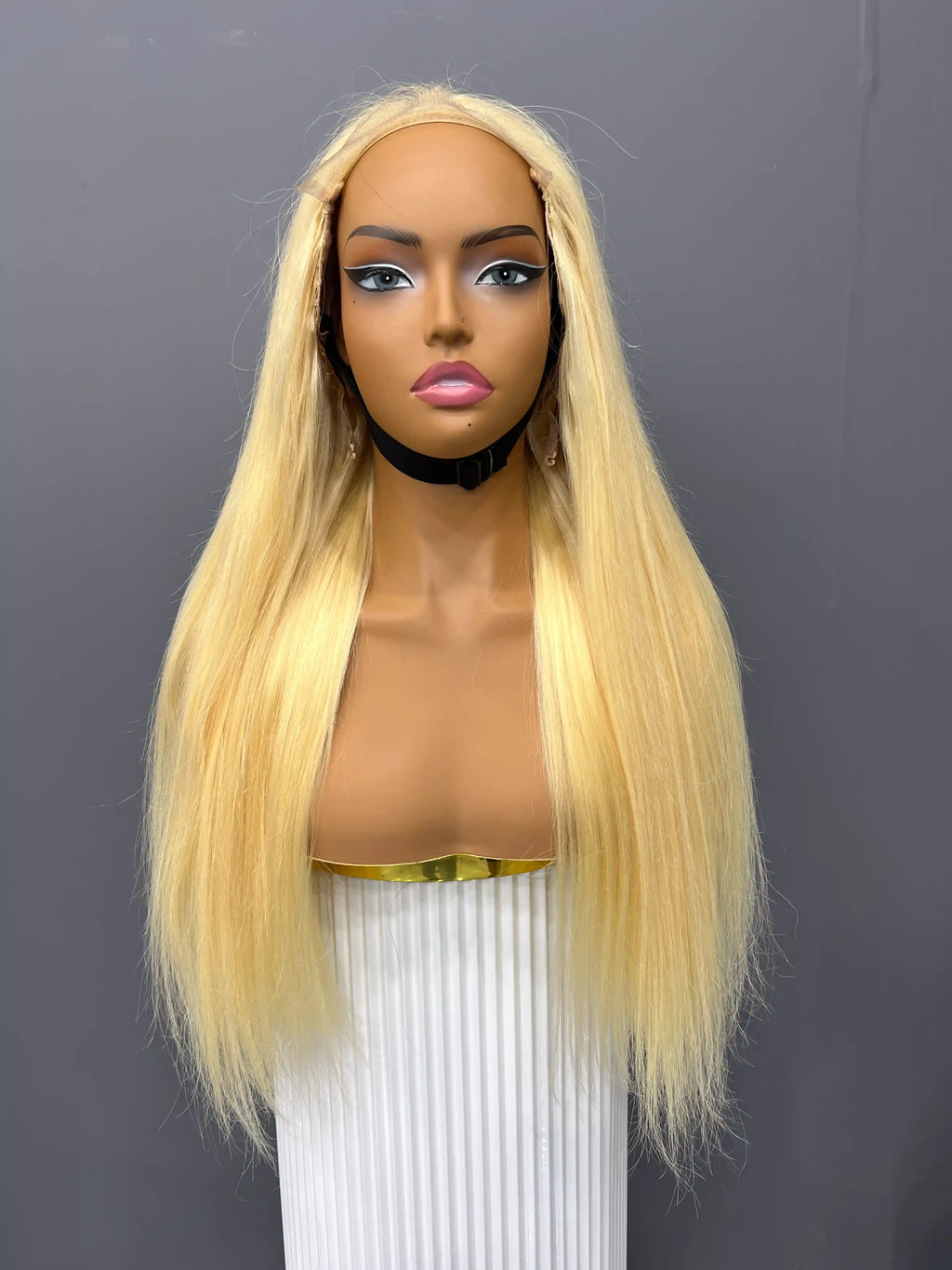 250% Blonde 613# Straight HD Lace Color Wig | 4x4,5x5 Closure | 100% Human Hair | Boruihair