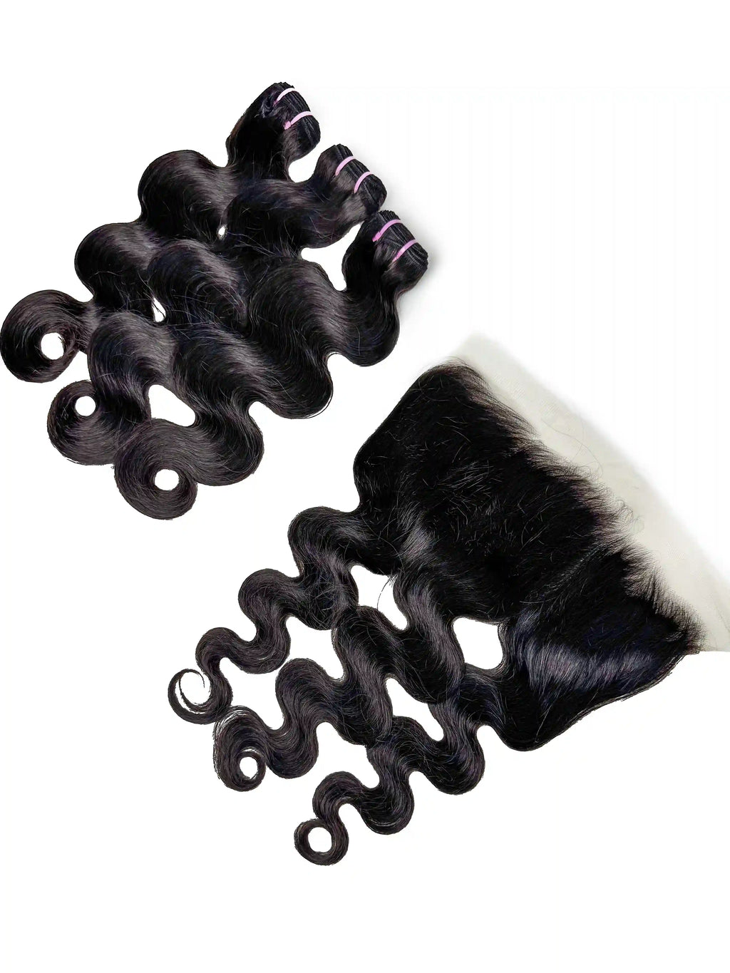 Body Wave 3PCS Bundles & 1PC 13x6 Lace Frontal | Transparent & HD Lace | 100% Human Hair | Top Virgin Hair