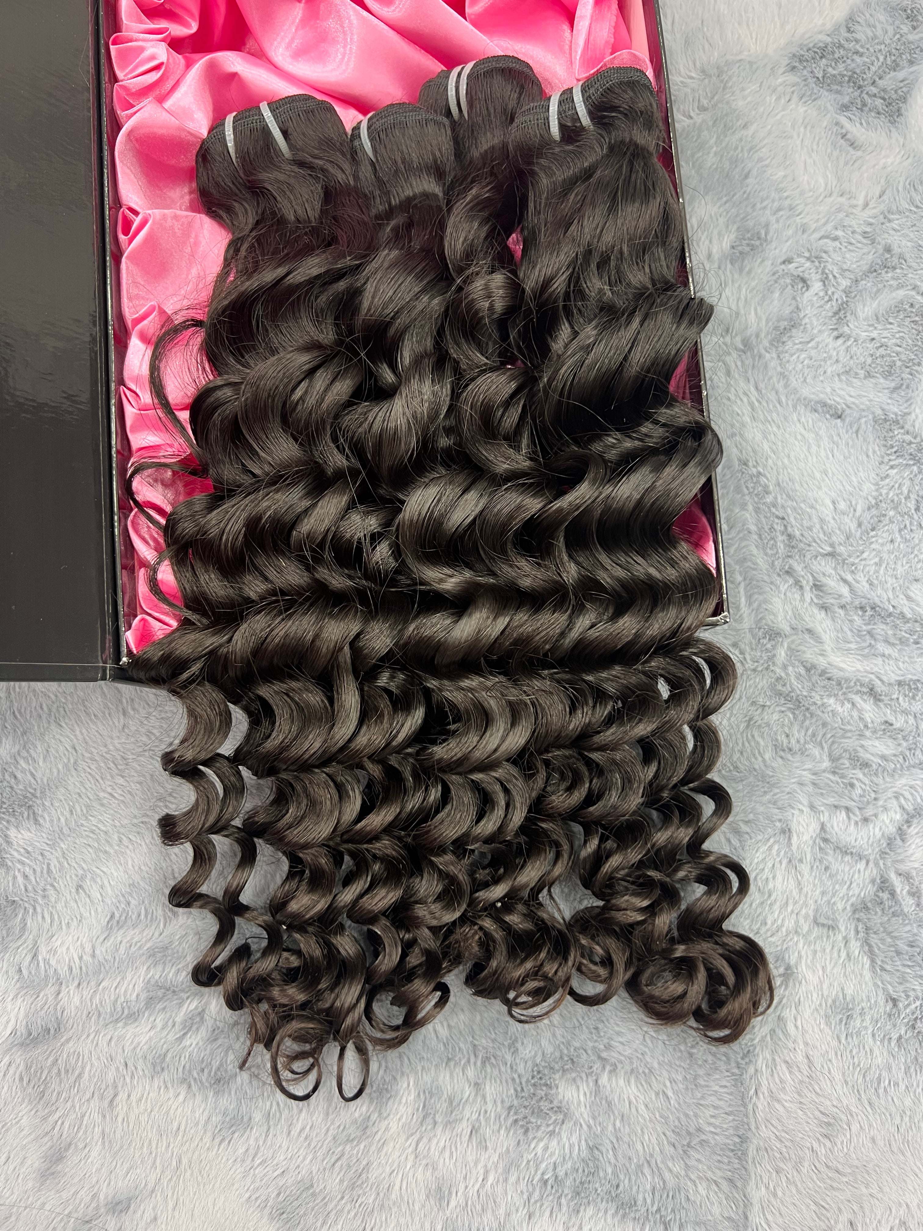 3PCS Water Wave Top Raw Hair Bundles | 12–30 Inch | Boruihair | 100% Human Hair