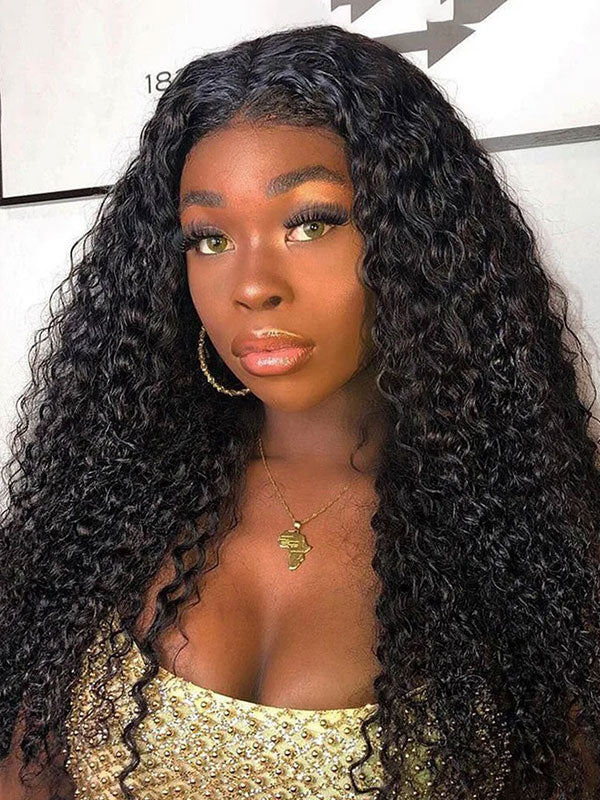 13x4 Water Wave Glueless Lace Wig | HD Lace & Transparent Lace | 200% & 250% Density | Boruihair 100% Human Hair