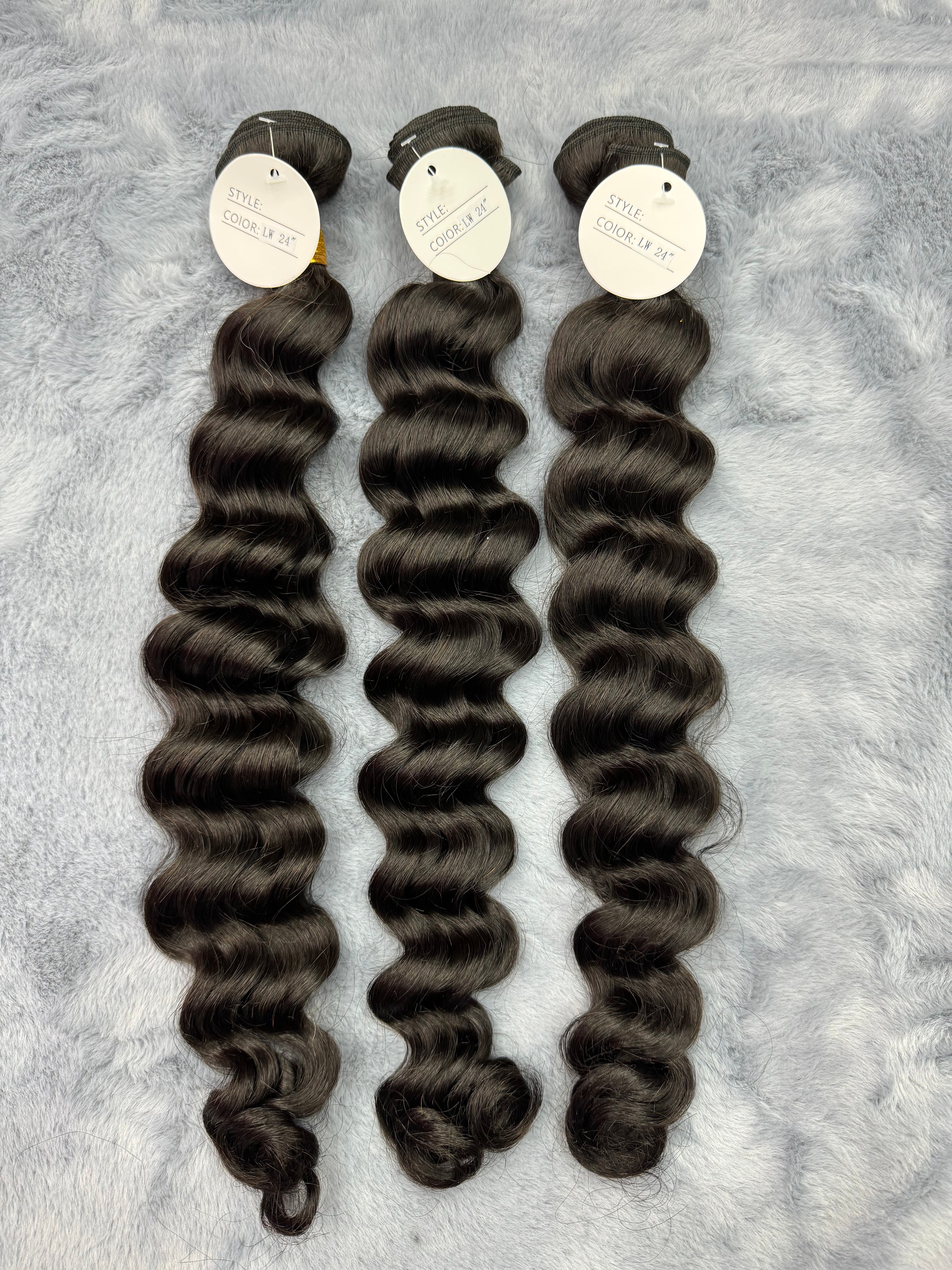 3PCS Natural Wave Top Virgin Hair Bundles | 12–30 Inch |  Boruihair |  100% Human Hair