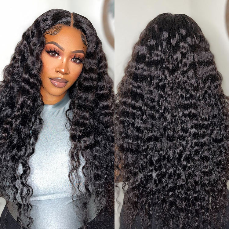 Pre-Bleach Knots Boruihair Deep Wave HD Lace Wig | 13x4, 13x6 Frontal | 100% Human Hair