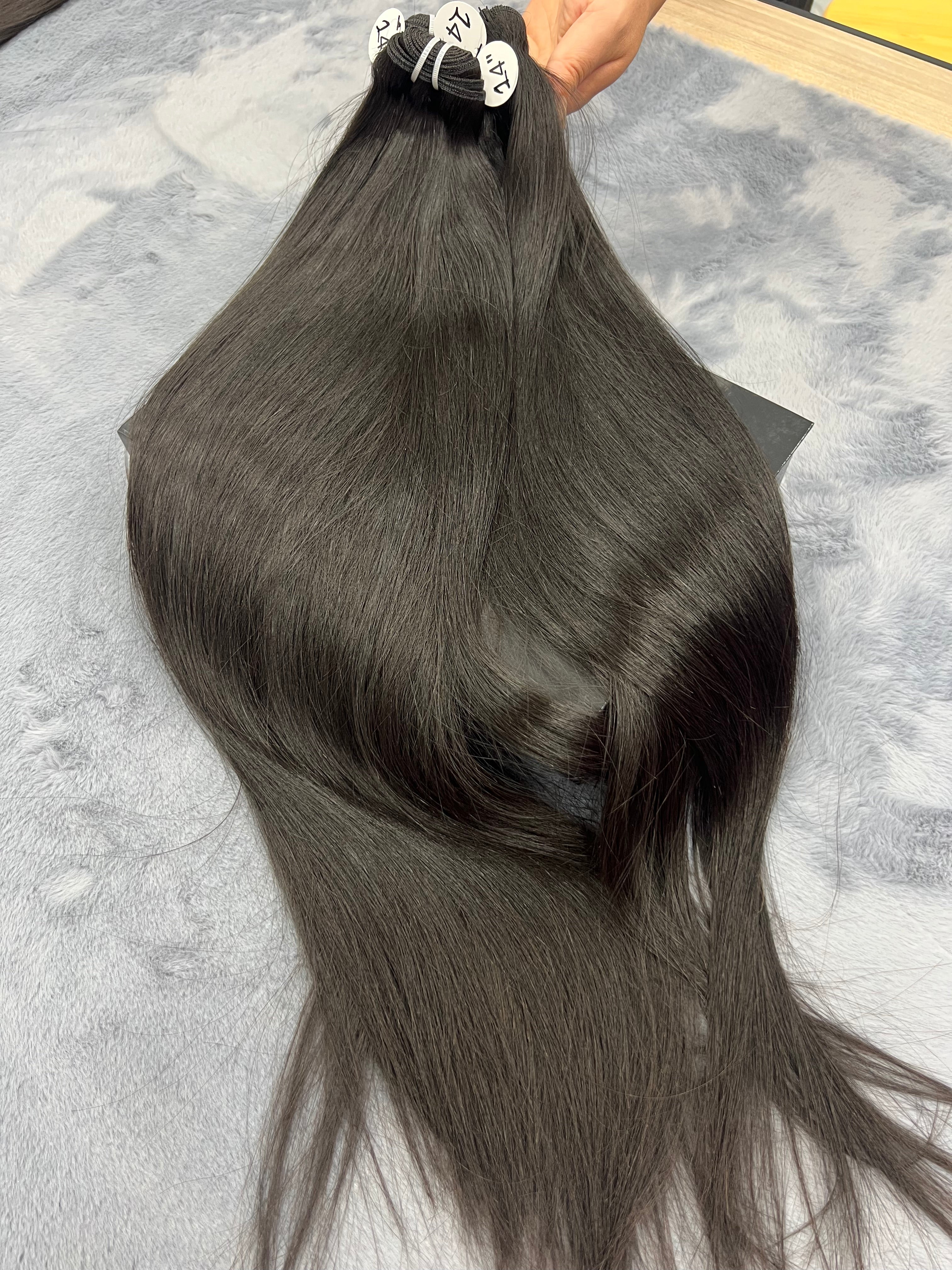 4PCS Straight Top Vrigin Hair Bundles | 12–30 Inch |Boruihair | 100% Human Hair