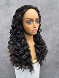 Burmese Curly | Virgin Hair | Wear & Go Half Wig | 3 In 1 Wig No Glue Half Wig | 100% Human Hair