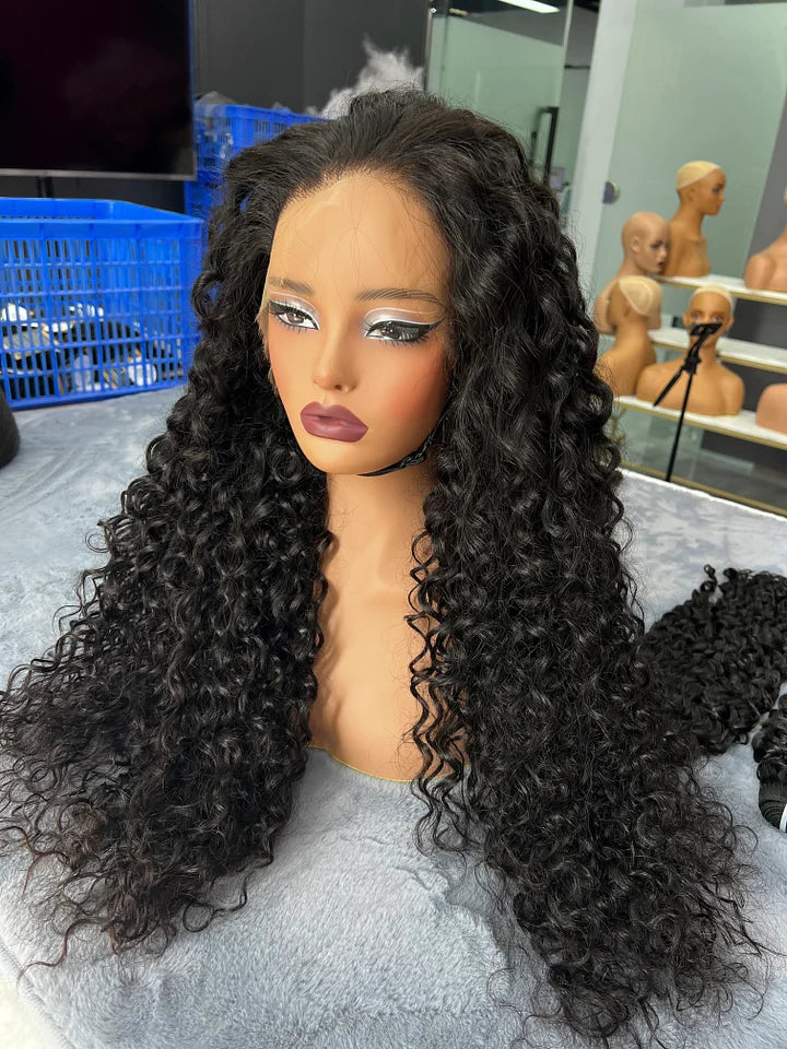 Water Wave HD Frontal Lace Wig Boruihair | 180% & 200% | 13x4, 13x6 Frontal | 100% Human Hair
