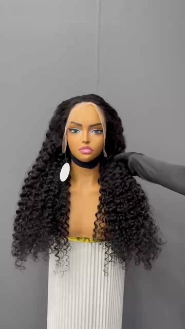 Deep Wave 250% Density HD Lace Wig | 13x4, 13x6 Frontal | 100% Human Hair | Boruihair