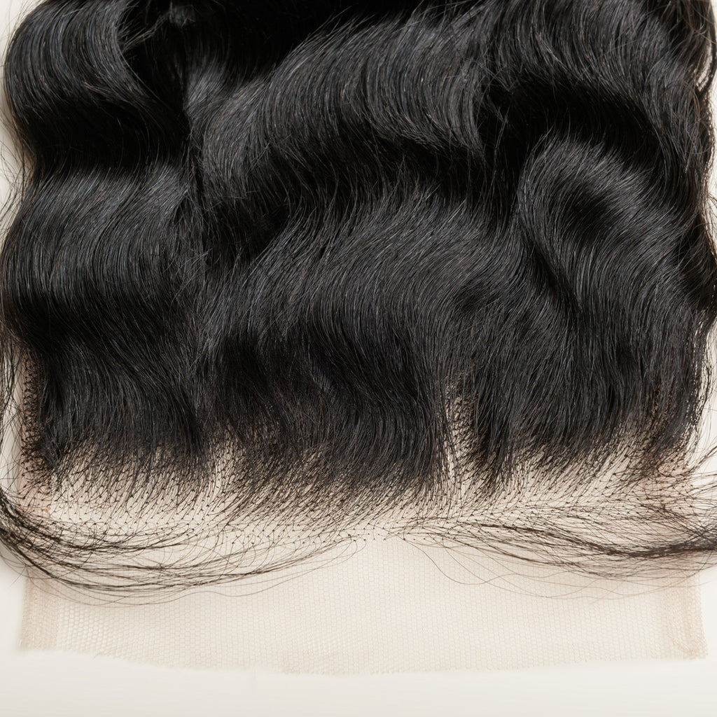 Loose Wave Lace 4x4 & 5x5 Closures | 12–22"| 100% Human Hair | Transparent & HD Lace | Boruihair