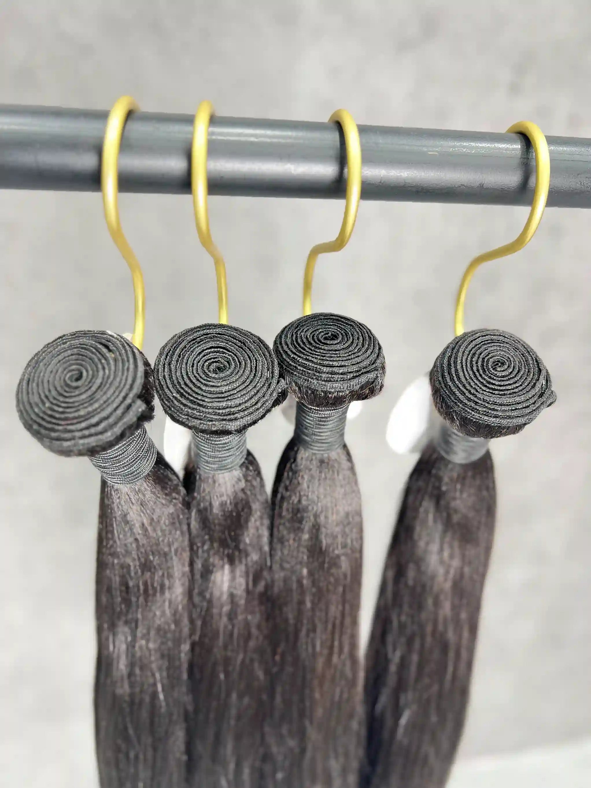 4PCS Yaki Straight Top Vrigin Hair Bundles | 12–30 Inch | Boruihair | 100% Human Hair