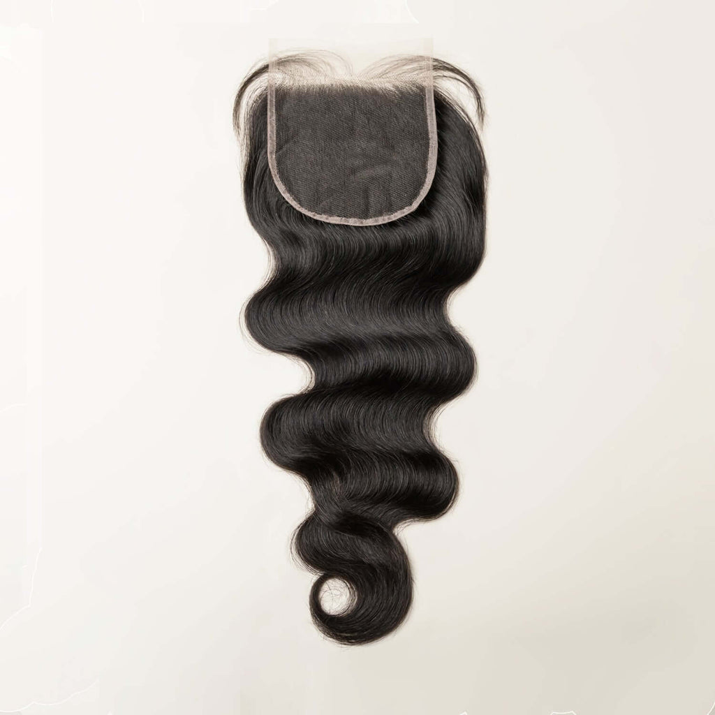 Body Wave Lace 4x4 & 5x5 Closures | 12–22"| 100% Human Hair | Transparent & HD Lace | Boruihair