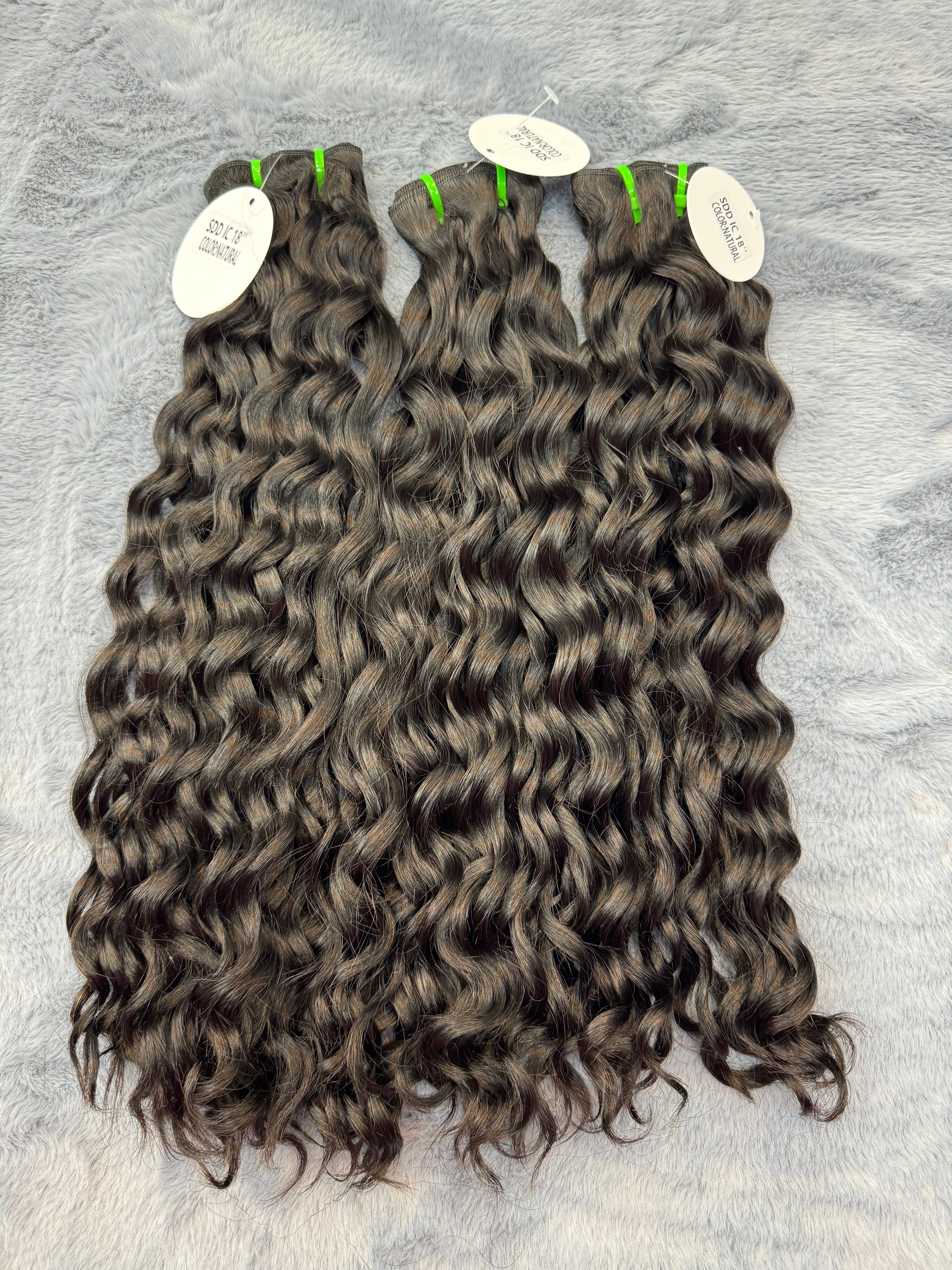 3PCS Water Curly SDD Hair Bundles | 12–30 Inch |  Boruihair | 100% Human Hair