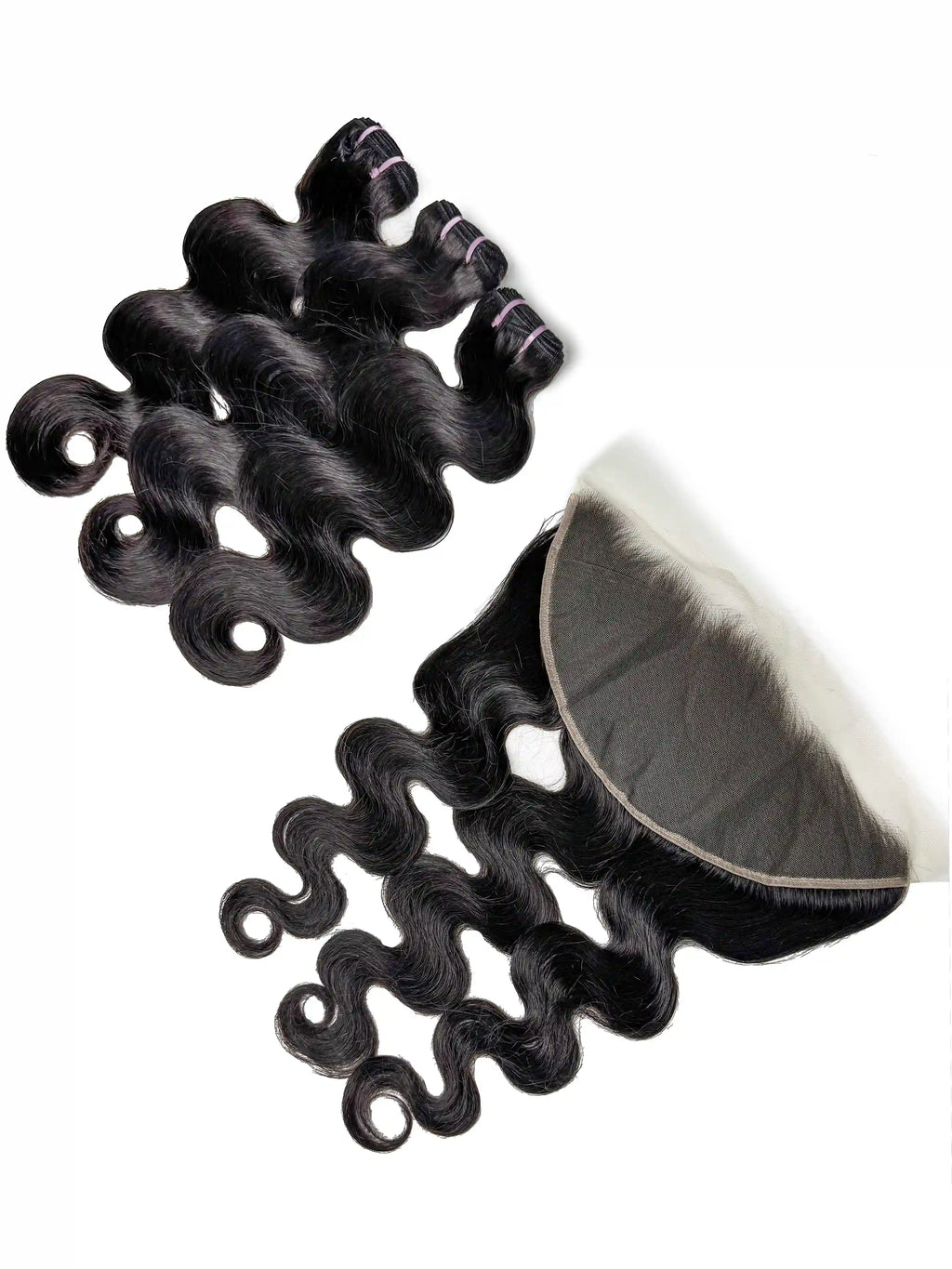 Body Wave 3PCS Bundles & 1PC 13x6 Lace Frontal | Transparent & HD Lace | 100% Human Hair | Top Virgin Hair