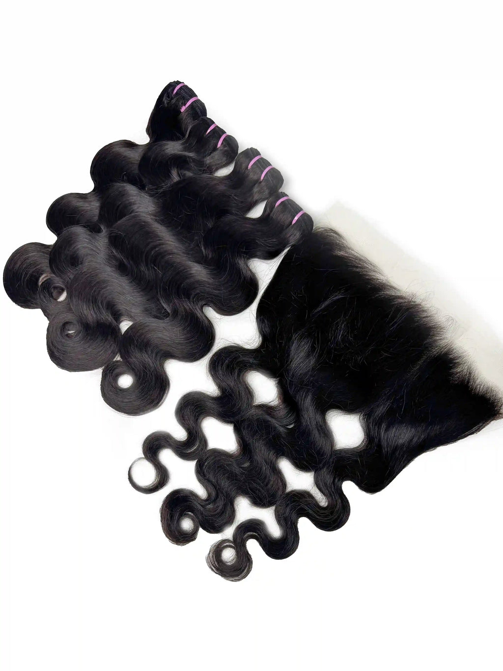 Body Wave 4PCS Bundles & 1PC 13x6 Lace Frontal | Transparent & HD Lace | 100% Human Hair | Top Virgin Hair