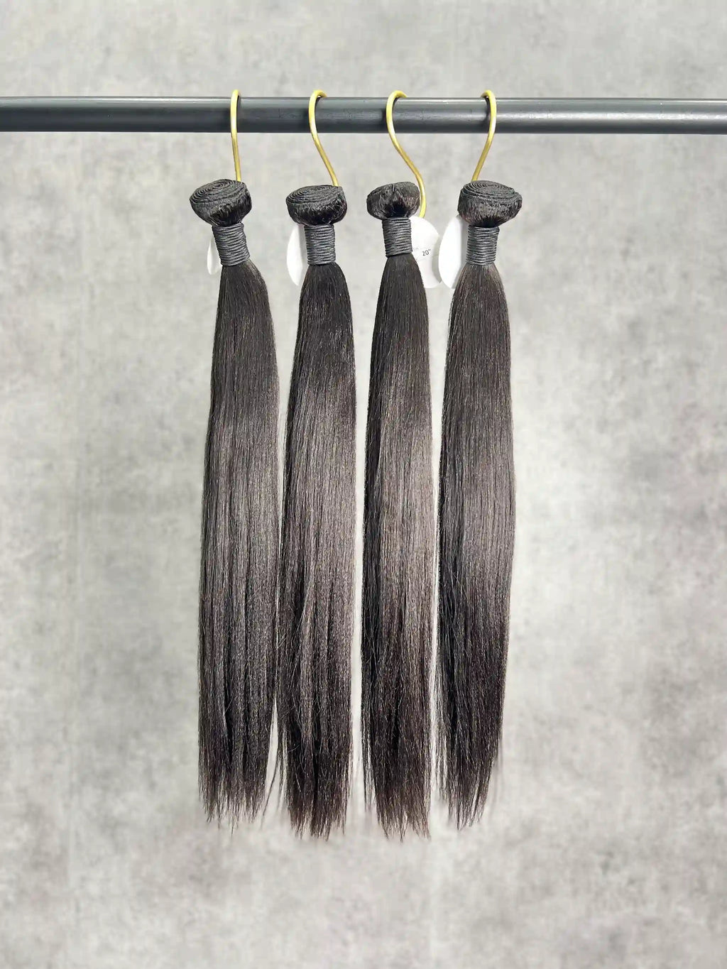 4PCS Yaki Straight Top Vrigin Hair Bundles | 12–30 Inch | Boruihair | 100% Human Hair